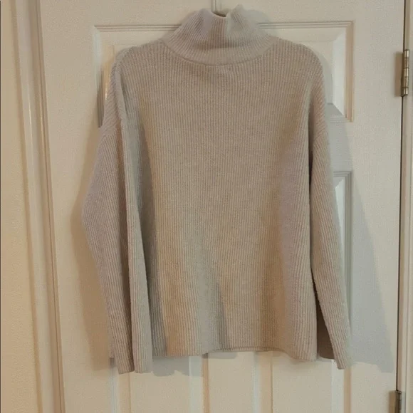 Maurices Light Gray Turtleneck Sweater - Picture 3 of 4
